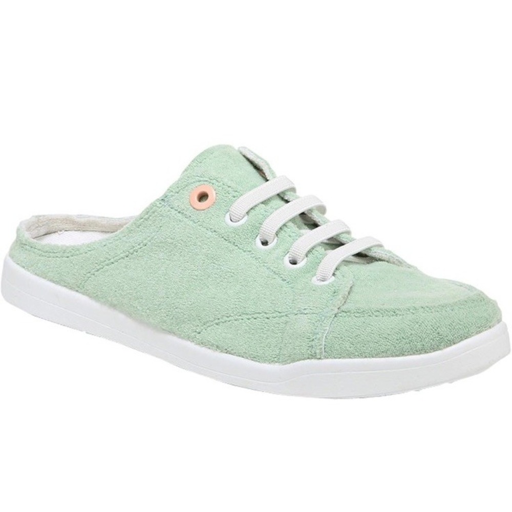 Vionic Breeze Mule Sneaker Mint Light Green Womens 6 Slip On Arch Support New
